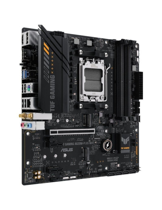 Placa Base Asus TUF GAMING A620M-PLUS WiFi Socket AM5/ DDR5/ PCIe 4.0/ Micro ATX