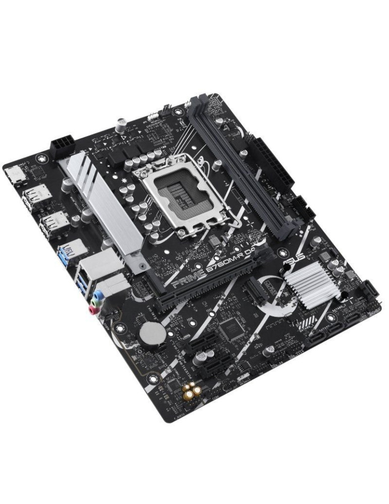 Placa Base Asus Prime B760M-R D4 Socket 1700/ DDR4/ PCIe 4.0/ Micro ATX
