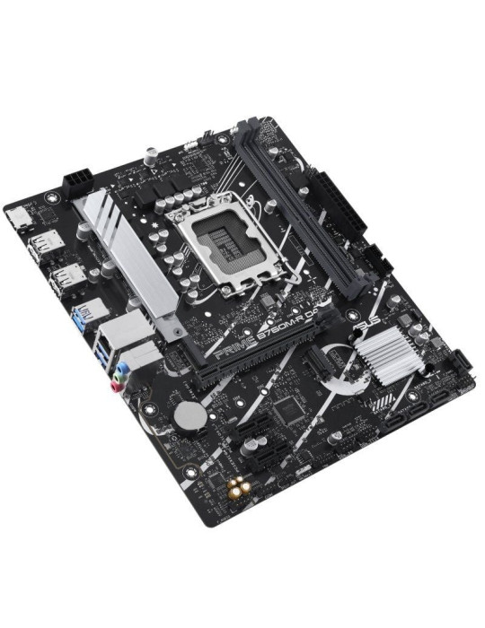 Placa Base Asus Prime B760M-R D4 Socket 1700/ DDR4/ PCIe 4.0/ Micro ATX