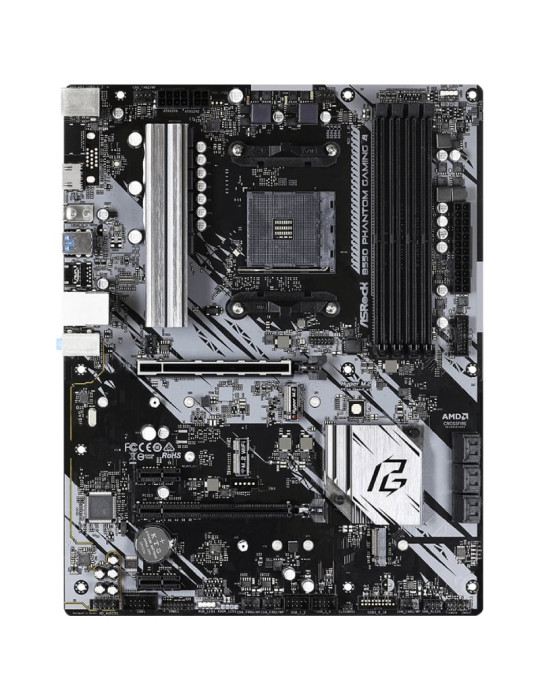 Placa Base Asrock B550 Phantom Gaming 4/ DDR4/ PCIe 4.0/ Socket AM4
