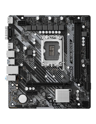 Placa Base Asrock H610M-HDV M2 R2 Socket 1700/ DDR4/ PCIe 4.0/ Micro ATX 2