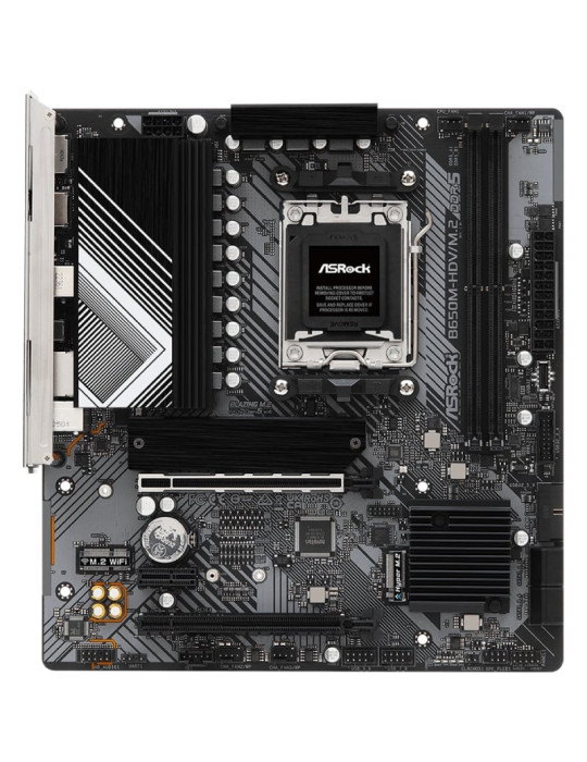 Placa Base Asrock B650M-HDV/M.2/ DDR5/ PCIe 5.0/ Socket AM5/ Micro ATX