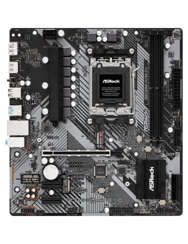 Placa Base Asrock B650M-H/M.2+/ DDR5/ PCIe 4.0/ Socket AM5/ Micro ATX 2