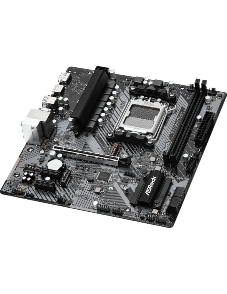 Placa Base Asrock B650M-H/M.2+/ DDR5/ PCIe 4.0/ Socket AM5/ Micro ATX