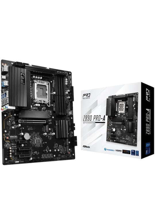 Placa Base Asrock Z890 PRO-A/ DDR5/ PCIe 5.0/ Socket 1851