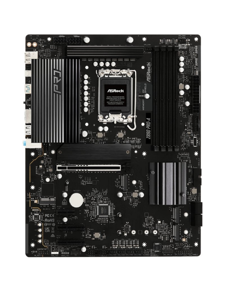 Placa Base Asrock Z890 PRO-A/ DDR5/ PCIe 5.0/ Socket 1851