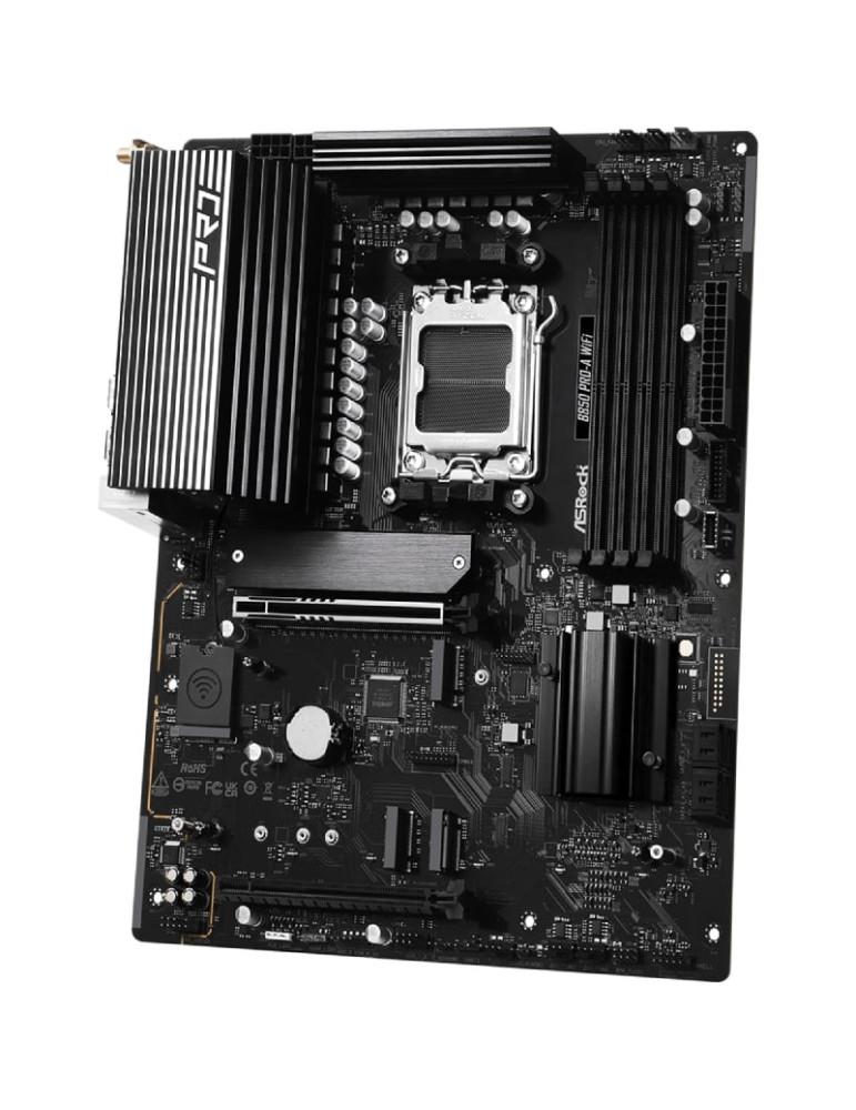 Placa Base Asrock B850 PRO-A WIFI/ DDR5/ PCIe 5.0/ Socket AM5