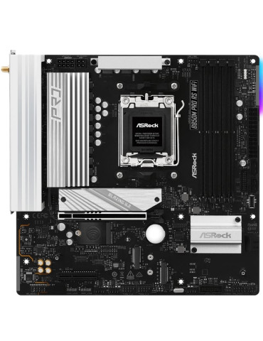 Placa Base Asrock B850M Pro RS WiFi/ DDR5/ PCIe 5.0/ Socket AM5/ Micro ATX 2