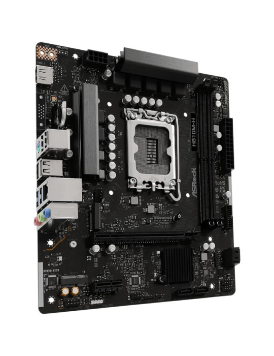 Placa Base Asrock H810M-H Socket 1851/ DDR5/ PCIe 4.0/ Micro ATX