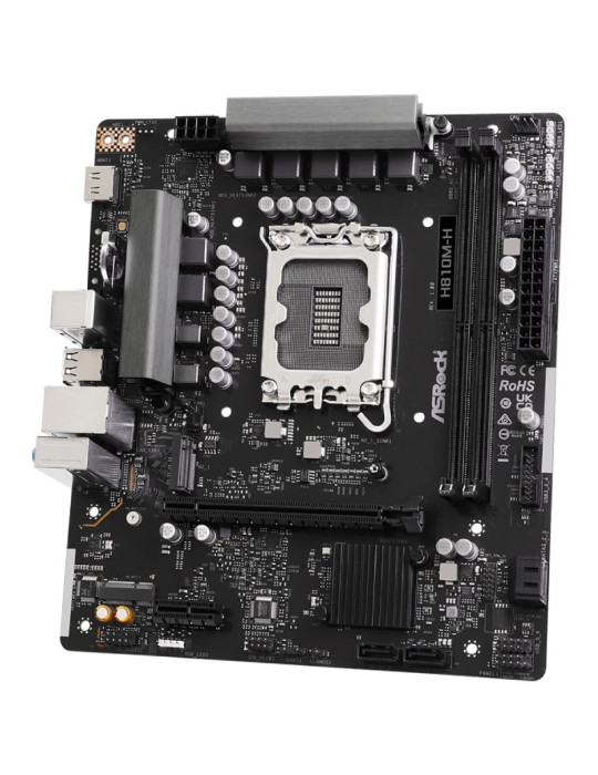 Placa Base Asrock H810M-H Socket 1851/ DDR5/ PCIe 4.0/ Micro ATX
