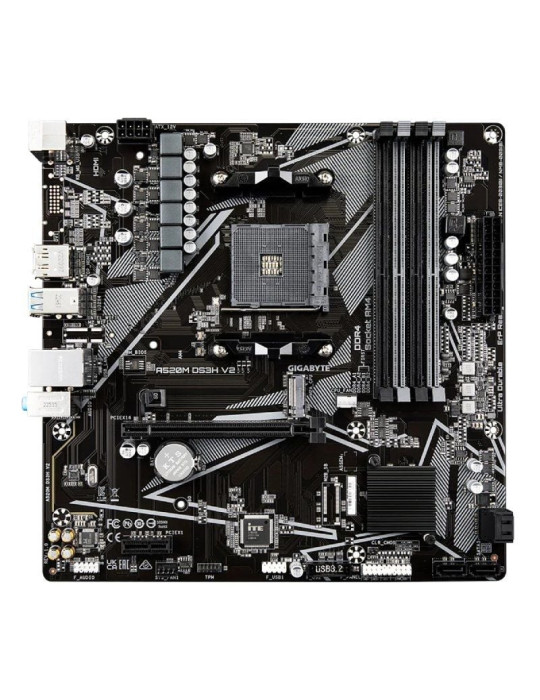 Placa Base Gigabyte A520M DS3H V2 Socket AM4/ DDR4/ PCIe 3.0/ Micro ATX