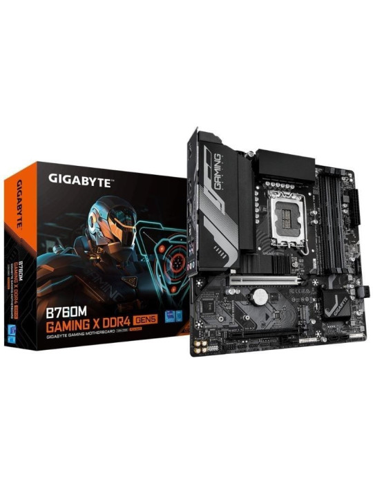Placa Base Gigabyte B760M Gaming X DDR4 GEN5 Socket 1700/ DDR4/ PCIe 5.0/ Micro ATX