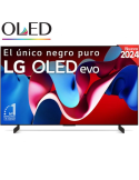 Televisor LG 4K OLED evo AI C4 OLED42C45LA 42"/ Ultra HD 4K/ Smart TV/ WiFi