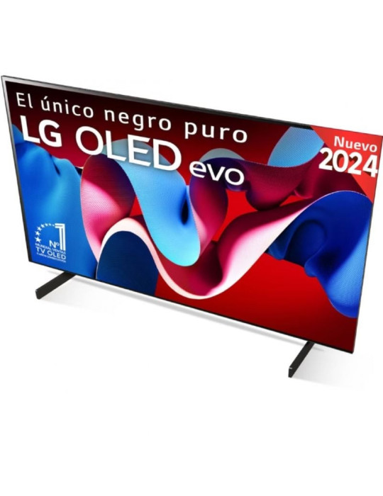 Televisor LG 4K OLED evo AI C4 OLED42C45LA 42"/ Ultra HD 4K/ Smart TV/ WiFi