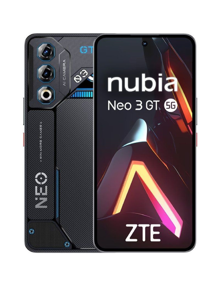 Smartphone ZTE Nubia Neo 3 GT 12GB/ 256GB/ 6.8"/ Negro Smartphone ZTE Nubia Neo 3 GT 12GB/ 256GB/ 6.8"/ Negro