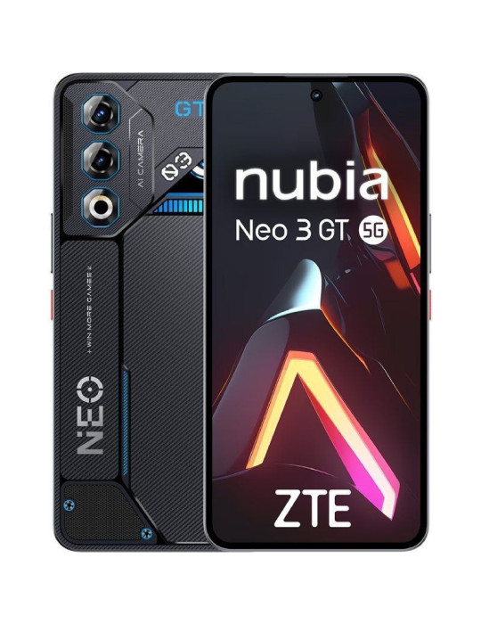 Smartphone ZTE Nubia Neo 3 GT 12GB/ 256GB/ 6.8"/ Negro Smartphone ZTE Nubia Neo 3 GT 12GB/ 256GB/ 6.8"/ Negro