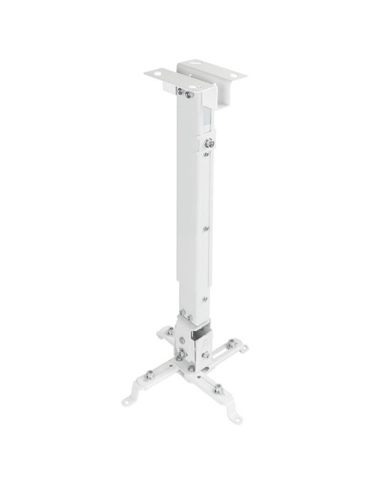 Soporte de Techo para Proyector TooQ PJ2012T-W/ Inclinable/ hasta 20kg Soporte de Techo para Proyector TooQ PJ2012T-W/ Inclinable/ hasta 20kg