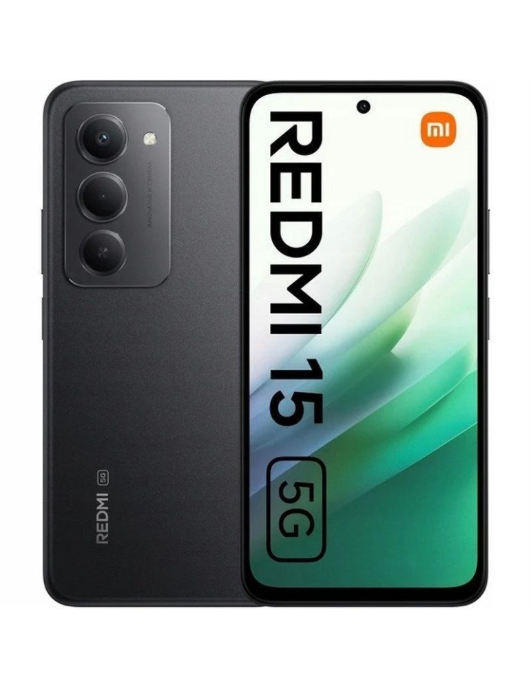 Smartphone Xiaomi Redmi 15 4GB/ 128GB/ 6.9"/ 5G/ Negro Smartphone Xiaomi Redmi 15 4GB/ 128GB/ 6.9"/ 5G/ Negro