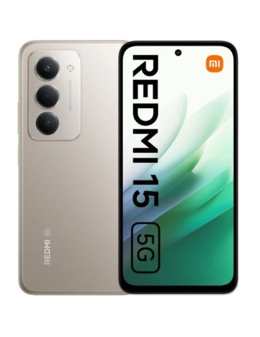 Smartphone Xiaomi Redmi 15 4GB/ 128GB/ 6.9"/ 5G/ Gris Titán
