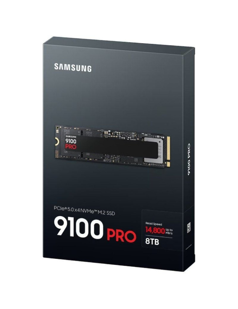 Disco SSD Samsung 9100 PRO 8000GB/ M.2 2280 PCIe Gen5