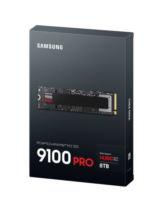 Disco SSD Samsung 9100 PRO 8000GB/ M.2 2280 PCIe Gen5