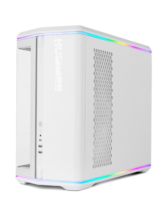 Caja Gaming Semitorre Nox Hummer Anvil/ Blanca