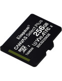 Tarjeta de Memoria Kingston CANVAS Select Plus 256GB microSD XC/ Clase 10/ 100MBs