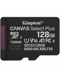 Tarjeta de Memoria Kingston CANVAS Select Plus 128GB microSD XC/ Clase 10/ 150MBs