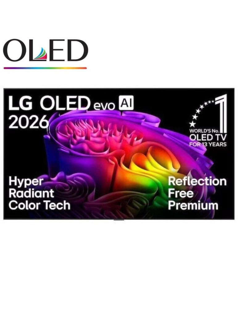 Televisor LG OLED Evo AI G6 OLED65G68LW 65"/ Ultra HD 4K/ Smart TV/ WiFi