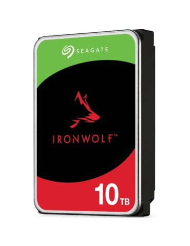 Disco Duro Seagate IronWolf NAS ST10000VN000 10TB/ 3.5"/ SATA III/ 256MB 2