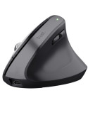 Ratón Vertical Inalámbrico Trust Bayo+/ Batería Recargable/ Hasta 2400 DPI