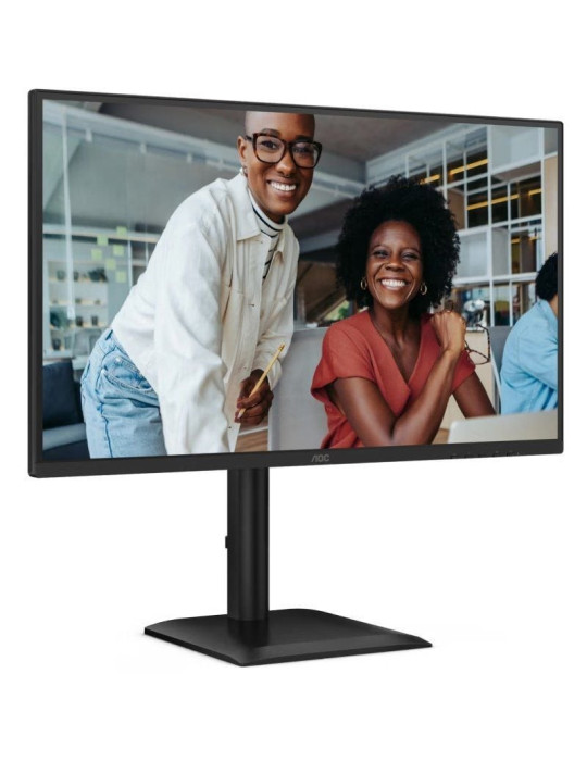 Monitor Profesional AOC 27E4U 27"/ Full HD/ Multimedia/ Regulable en altura/ Negro
