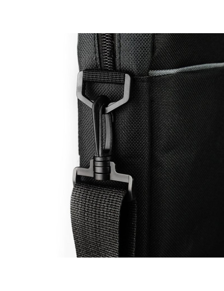 Maletín + Ratón Subblim Select Pack para Portátiles hasta 15.6"/ Cinta para Trolley/ Negro