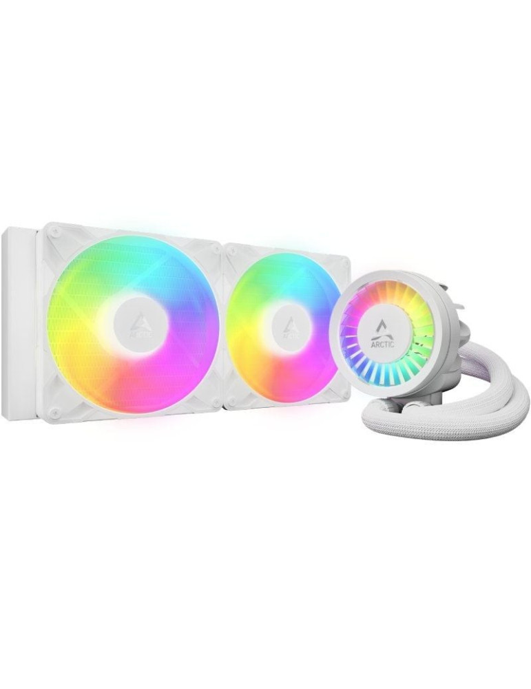 Sistema de Refrigeración Líquida Arctic Liquid Freezer III Pro 280 A-RGB/ Blanco