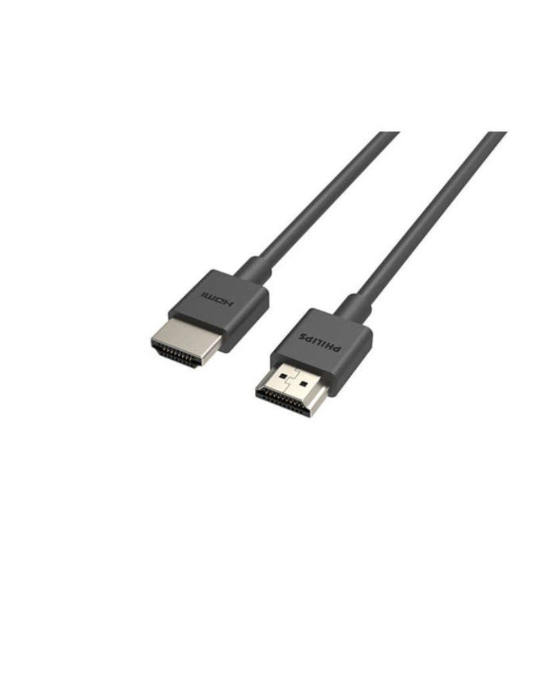 Cable HDMI 4K Philips SWV5702/ HDMI Macho - HDMI Macho/ 2m/ Certificado/ Negro Cable HDMI 4K Philips SWV5702/ HDMI Macho - HDMI Macho/ 2m/ Certificado/ Negro