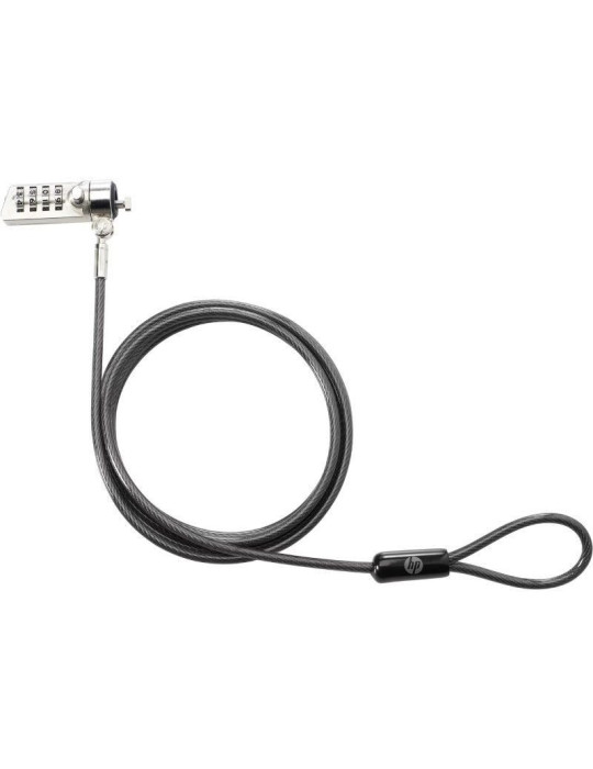 Cable de Seguridad para Portátiles HP T0Y16AA/ 1.22m Cable de Seguridad para Portátiles HP T0Y16AA/ 1.22m