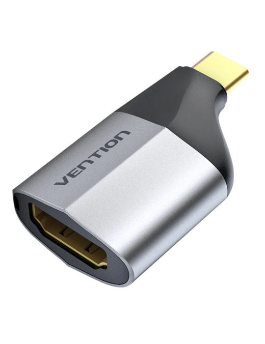 Adaptador USB Tipo-C Vention TCAH0/ USB Tipo-C Macho - HDMI Hembra Adaptador USB Tipo-C Vention TCAH0/ USB Tipo-C Macho - HDMI Hembra