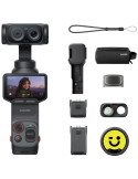 Cámara Digital Deportiva Insta360 Luna Ultra Pack Creador/ 8K/ Ángulo de visión 360 / Negra