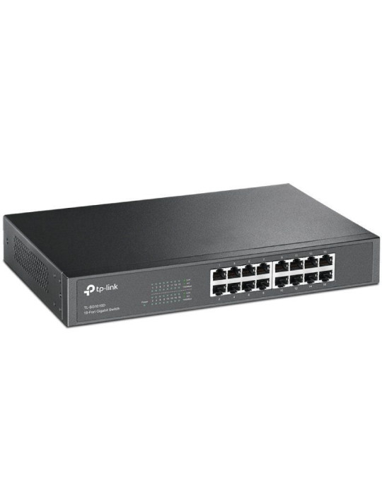 Switch TP-Link TL-SG1016D 16 Puertos/ RJ-45 10/100/1000 Switch TP-Link TL-SG1016D 16 Puertos/ RJ-45 10/100/1000