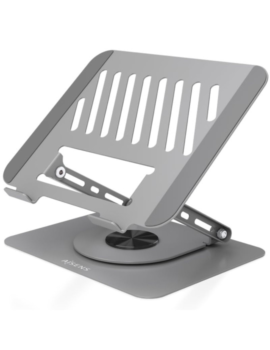 Soporte de Sobremesa Aisens LP5SXL-487 para Portátil de 10-17"/ hasta 3kg