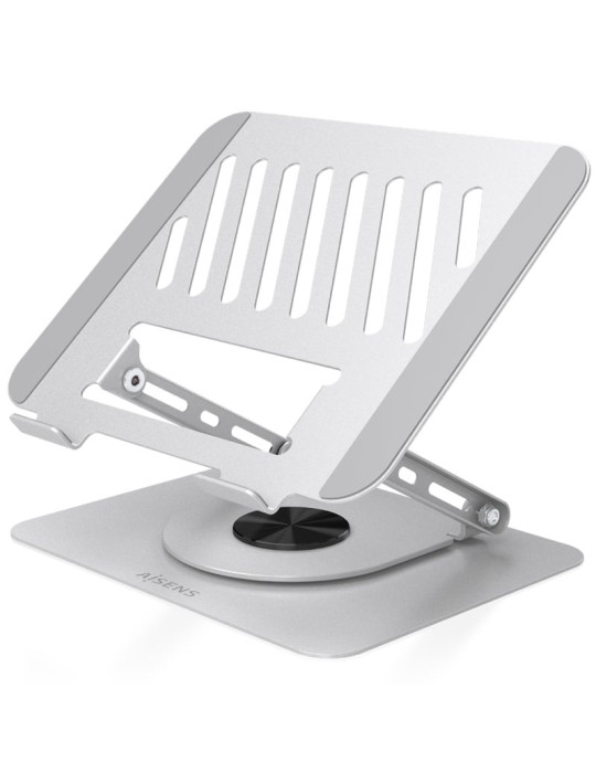 Soporte de Sobremesa Aisens LP5SXL-489 para Portátil de 10-17"/ hasta 3kg