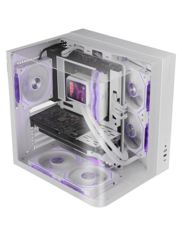 Caja Gaming Semitorre Mars Gaming MC-INFINIOLITE/ Blanca 2