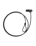 Cable de Seguridad para Portátiles TooQ TQCLKC0015-G/ 1.5m