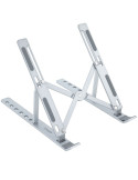 Soporte TooQ TQLRS0035-AL para Portátil/ Tablet hasta 15"/ Plata