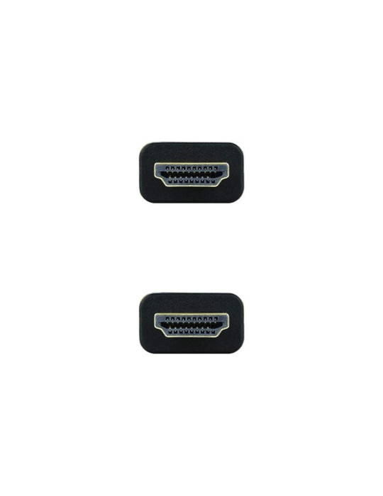 Cable HDMI 2.0 4K Nanocable 10.15.3715/ HDMI Macho - HDMI Macho/ 15m/ Negro