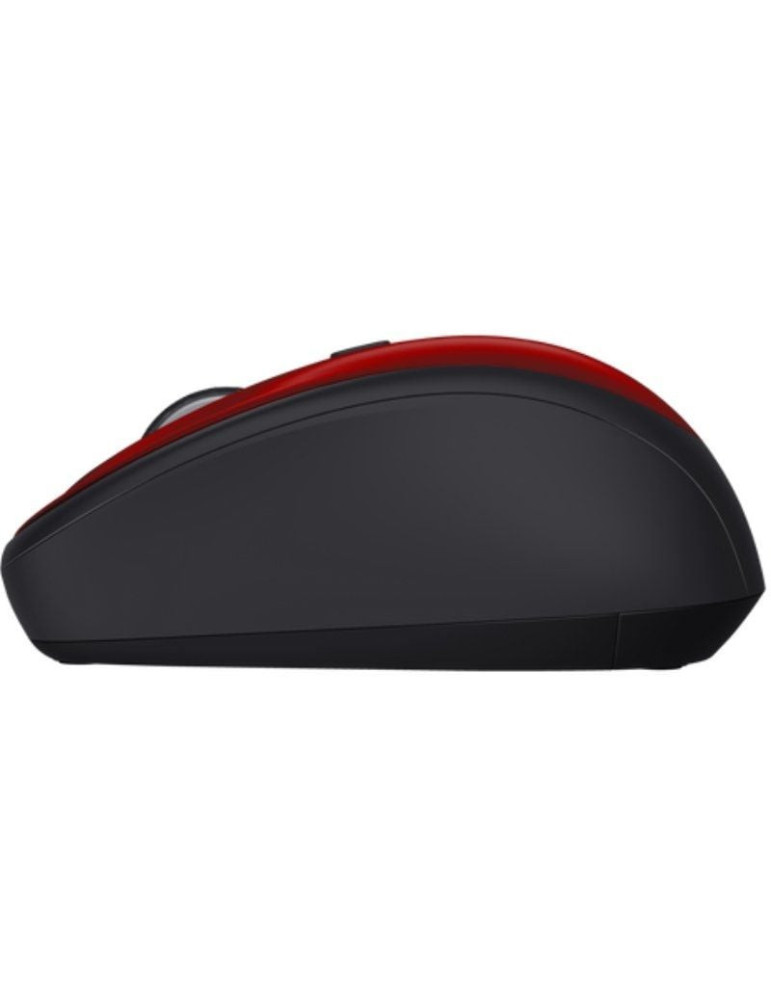 Ratón Mini Inalámbrico Trust Yvi+ Silent/ Hasta 1600 DPI/ Rojo