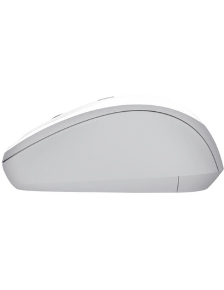 Ratón Mini Inalámbrico Trust Yvi+ Multidispositivo/ Hasta 1600 DPI/ Blanco