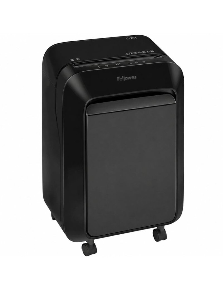 Destructora Fellowes LX211/ Microcorte de 2 x 12mm/ Negra