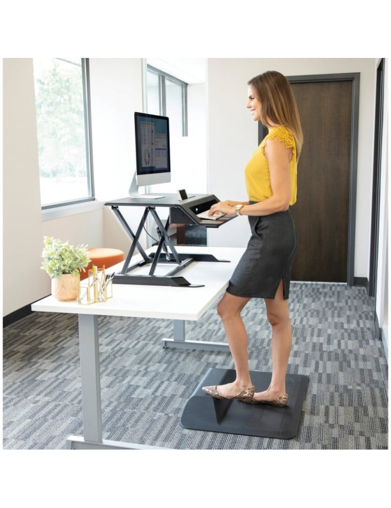 Soporte de Sobremesa Elevable Fellowes Sit-Stand Lotus LT/ hasta 17kg/ Negro