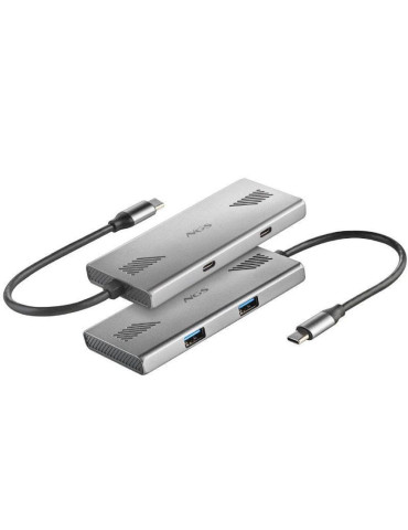 Hub USB Tipo-C NGS WonderDuo-C / 2xUSB/ 2xUSB Tipo-C 2